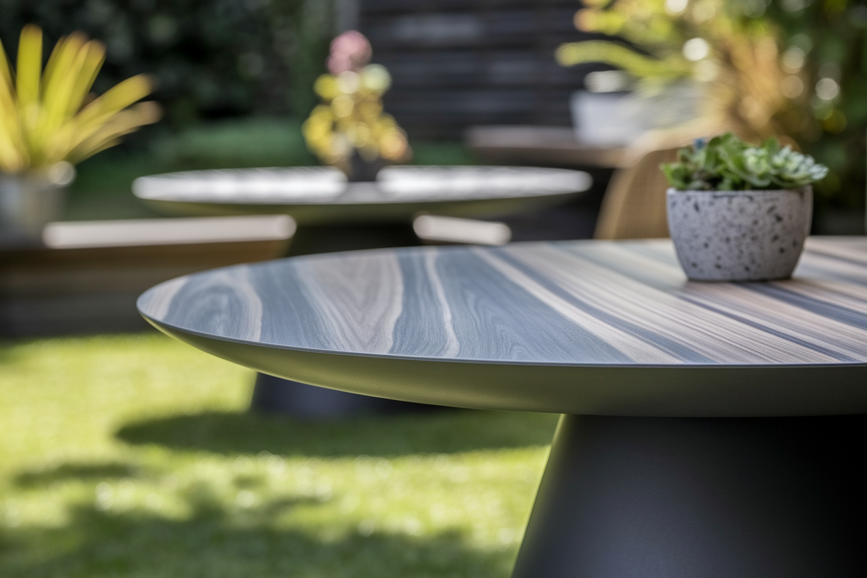 Table HPL : Avantages et Inconvénients pour l'Extérieur et le Jardin