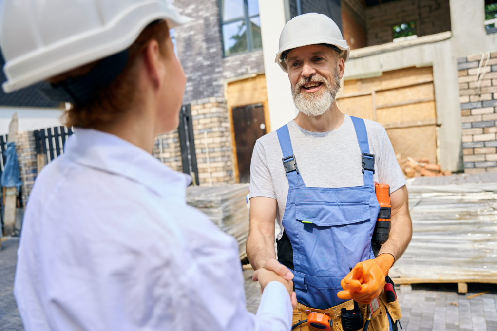 Artisans professionnels au travail