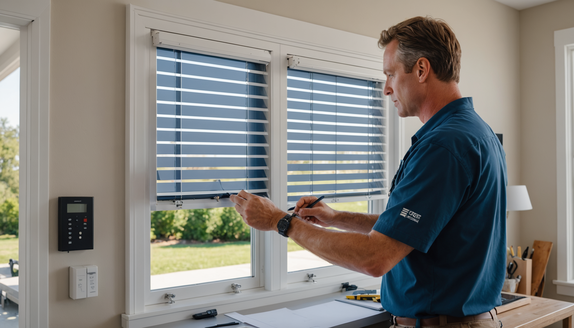 pose de volets roulants sur mesure : choisir un pro et comparer les devis — les modèles solaires intègrent un panneau photovoltaïque qui