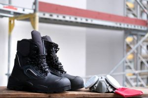 Chevilles fatiguées sur vos chantiers ? Les chaussures montantes font la différence !