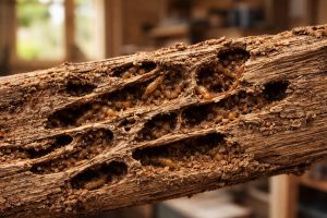 Trou Termite : Comment le Reconnaître et Réagir ?