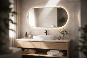 Hauteur Miroir Salle de Bain : À Quelle Distance du Sol ?